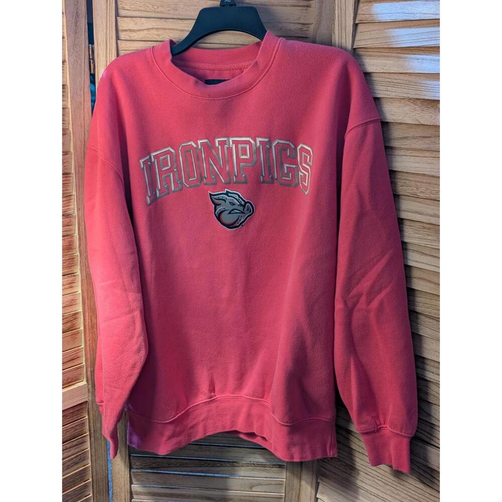 Lehigh Valley IronPigs Pullover Sweatshirt JANSPORT AAA MiLB Pink‎ XL